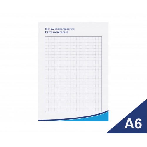 Notitieblok formaat A6