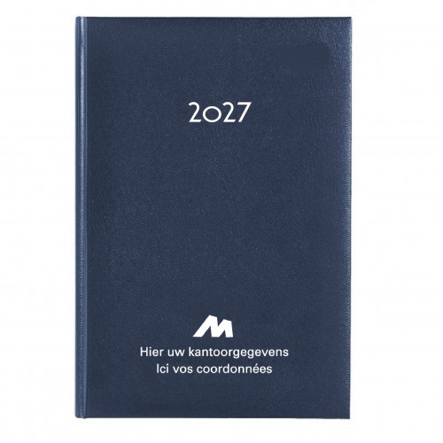 Luxe bureelagenda A4. Weekplanner met personalisatie